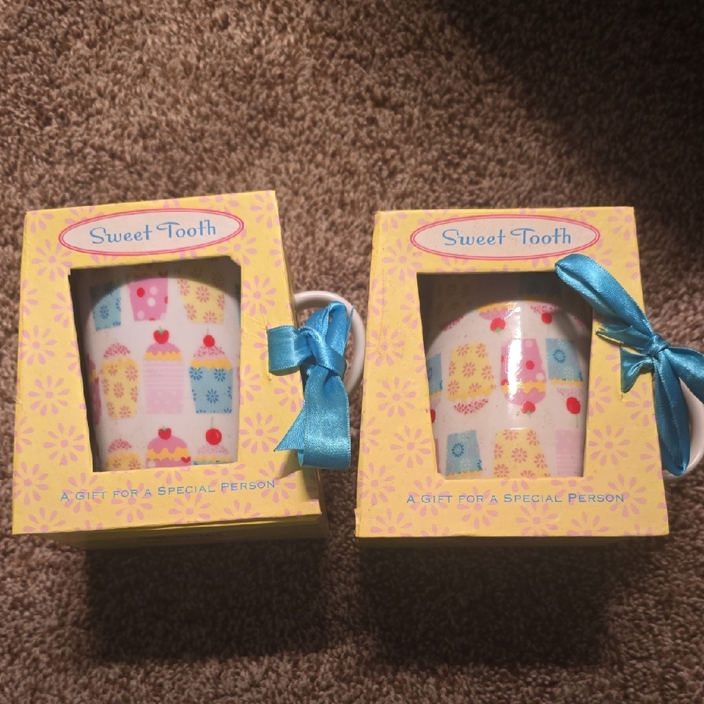 Cupcake Mug Set - Multicolor